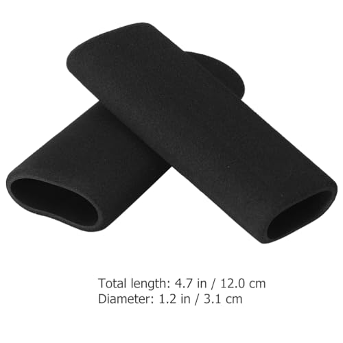BESPORTBLE Motorcycle Grip Covers, 4Pcs Motorcycle Foam Grips Sponge Bike Handlebar Comfortable Covers Sponge Bicycle Motorbike Handlebar Replacement