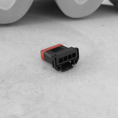 5 Sets 4 Pin Motorcycle Car Male Female Connector Plug Kit 4 Wire Male Female Connector Handlebar Wiring MX19004S51 MX19004P51 Compatible with H-Arley Davidson