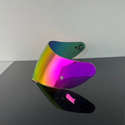 902 Helmet Visor Replacement,Motorcycle Helmet Face Shield for ILM 902,902L,902BT (Revo Pink Gold-Day Use Only) - color: Revo Pink Gold-day Use Only