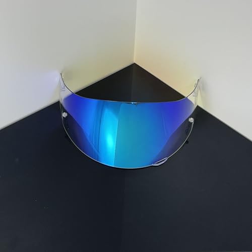 902 Helmet Visor Replacement,Motorcycle Helmet Face Shield for ILM 902,902L,902BT (Revo Clear Blue-Day&Night Use) - color: Revo Clear Blue-day&night Use
