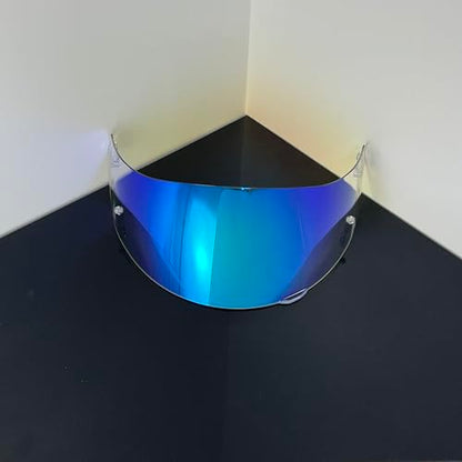 902 Helmet Visor Replacement,Motorcycle Helmet Face Shield for ILM 902,902L,902BT (Revo Clear Blue-Day&Night Use) - color: Revo Clear Blue-day&night Use