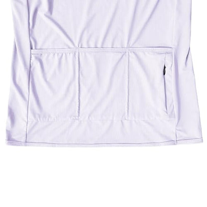 Wulibike Sleeveless Cycling Jersey Women Running Shirts Vest bike top Summer Biking tank Basic Top With Pockets - color: 1-purple, size: Small