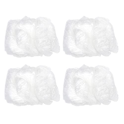 Disposable Waterproof Motorcycle Covers 4-Pack Clear Plastic Bike Protective Covers 78.74X47.24X19.68In Weatherproof Outdoor Dust Rain Protection - size: M