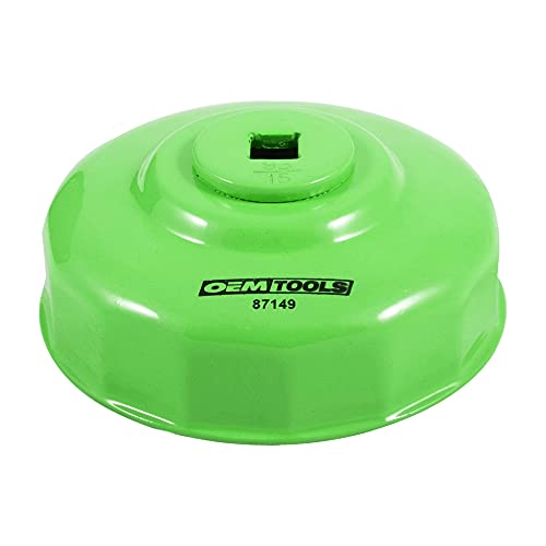 OEMTOOLS 87149 93 Millimeter and 15 Flute Oil Filter Wrench - style: 93 mm 15 Flute