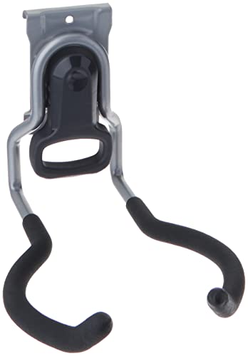 Rubbermaid Garage Fasttrack Power Tool Holder Satin Nickel Wall Mounted Storage System Holds up to 50 pounds for Home/Garage/Tool Organization (Pack of 6) - size: 1 Count (Pack of 6), style: Power-Tool Hook