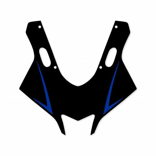 Motorcycle Front Fairing Reflective Sticker Decals,Dark Blue | Compatible with Yamaha YZF R25 R3 2019-2022 - color: Dark Blue