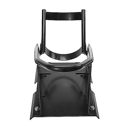 VEVOR Motorcycle Wheel Chock, Max. 1800 lbs Heavy Duty Motorcycle Stand, with 3 Adjustable Holes, Durable Steel Motorbike Front Tire Bracket, Fits 15"-21" Wheels, Work with Off-Road and Regular Bikes