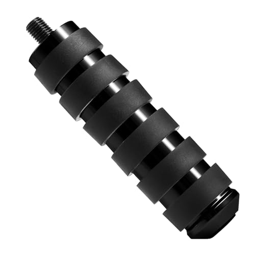 Motorcycle 3.8" Extended Shifter Peg, Heel Toe Shifter Pegs Fit For Harley Davidson Sportster FL Softail Touring Street Glide Road Glide Road King Trike Dyna, Black - size: Black-1pcs