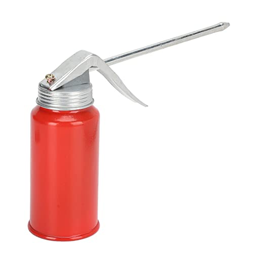 2Pcs Oil Spray Bottle, 200ml Cold Rolled Steel Hand Pump Oil Cans for Rolling Bearings Motorcycles, Efficient Lubrication with Curved Pressing Handle, for Bikes, Cars, Home