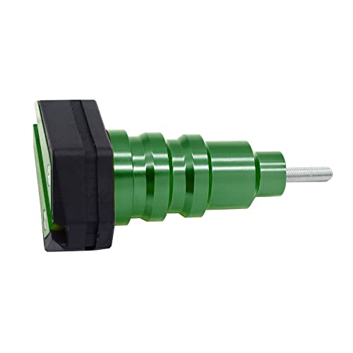 Motorcycle Frame Sliders Guard Crash Engine Fairing Falling Protector CNC Compatible with Kawasaki Ninji650 ER6N/6v(Green)