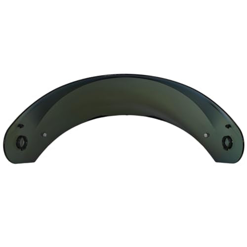 HJ-33 Helmet shield Replacement,Motorcycle Helmet Visor Compatible with HJC i90,i91 (Deep Blue) - color: Deep Blue