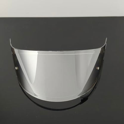 CPB-1V Helmet Shield for GLAMSTER,Replacement Motorcycle Helmet Visor Compatible with GLAMSTER (Revo Clear Silver) - color: Revo Clear Silver
