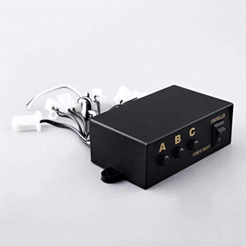 BININBOX 6 Ways LED Light Flasher Flash Strobe 3 Modes Controller Box Control For DC 12V Car Truck Motorcycle Vehicle