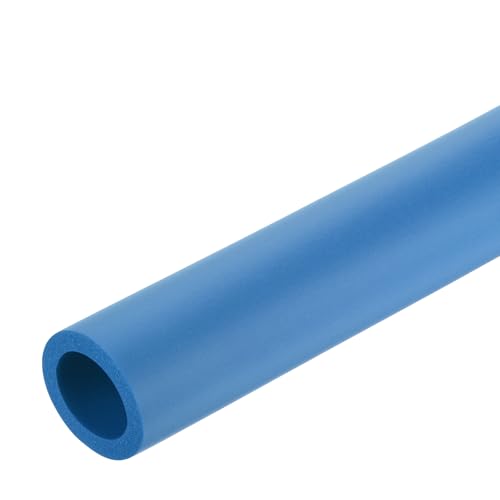 uxcell Foam Tubing for Handle Grip Support,22mm(7/8") ID 32mm(1 1/4") OD 0.3 Meter/1ft Length Blue - color: Blue, size: 22mm x 32mm x 0.3 m