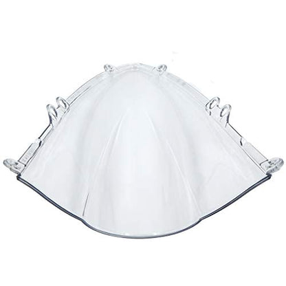 HTTMT- Clear Double Bubble Windscreen Windshield For 2012-2014 DUCATI 899/1199 [P/N: CFP-2310-3-CL] - color: Clear