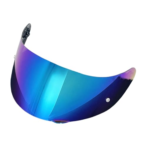 902 Helmet Visor Replacement,Motorcycle Helmet Face Shield for ILM 902,902L,902BT (Rainbow-Day Use Only) - color: Rainbow-day Use Only