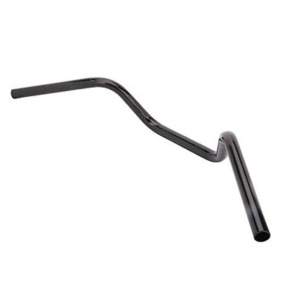 AnXin Motorcycle 7/8" Drag Handlebars High-Rise Tracker Handle Bars Universal For Sportster XL 883 1200 Cruiser Bobber Custom Chopper Softail Dyna Tour Glide Road CG125 Black - color: black