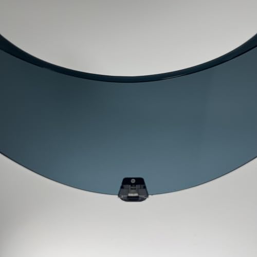 R1 Air Helmet Visor Replacement,Tinted Motorcycle Helmet Face shield Windshield lens for R1,R1 Air,R1 EVO,T520,ST1400,391 (Deep Black) - color: Deep Black