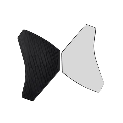 Motorcycle SideTank Pad, Gas Oil Fuel Tank Pad, Rubber Decal Tank Protector, Anti-Slip Scratch-Resistant Protector Sticker Compatible with Kawasaki KLR650 2022-2024