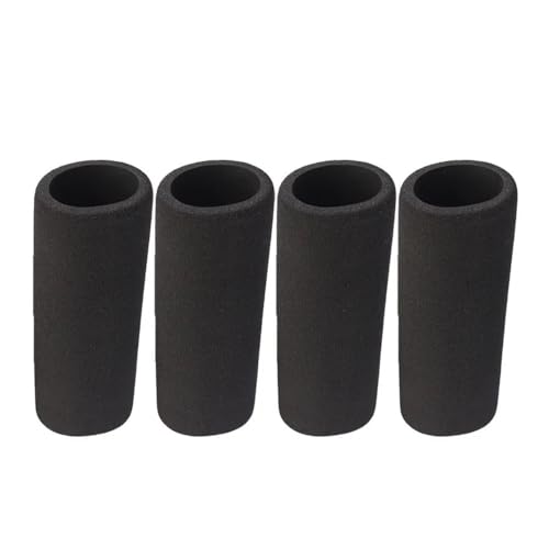 Motorcycle Grip Covers 1/4/8PCS Slip-on Foam Anti-Slip Moto Le Levers Comfort Grips Motorcycle Lebar Cover Anti Vibration Grip Sleeve - color: 4pcs