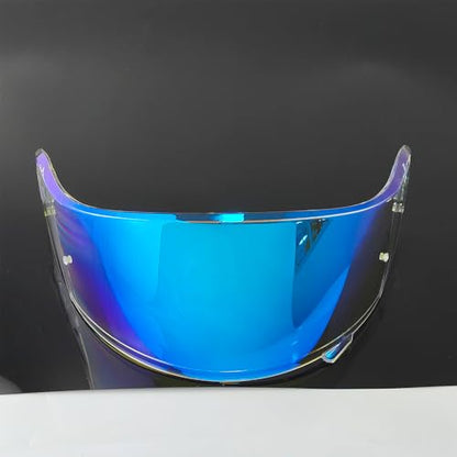 Neotec 2 Helmet Visor Replacement.CNS-3 Motorcycle Helmet Shield UV Protection Compatible with Neotec 2 (Revo Clear Blue+Anti Fog Film) - color: Anti Fog Film+revo Clear Blue