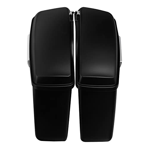 HR3 15-16 Black Denim Hard Saddlebags Compatible with 2015-2016 Road Glide Special FLTRXS Street Glide Special FLHXS (Replace for OEM) Fit for 2014-2023 Harley Touring Models - color: Black Denim Special