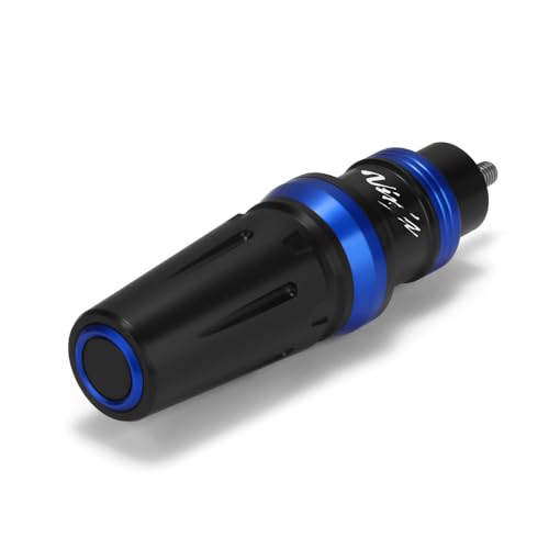 Motorcycle Exhaust Slider Crash Protector Compatible with Ninja 250R 300 400 650 ZX-10R ZX-14R 1000SX 1100SX 2006-2024 2025 2026 | Frame Slider Falling Protection Accessories (Blue) - color: blue