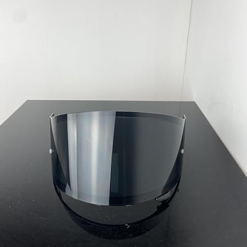 CPB-1V Helmet Shield for GLAMSTER,Replacement Motorcycle Helmet Visor Compatible with GLAMSTER (Black) - color: Black