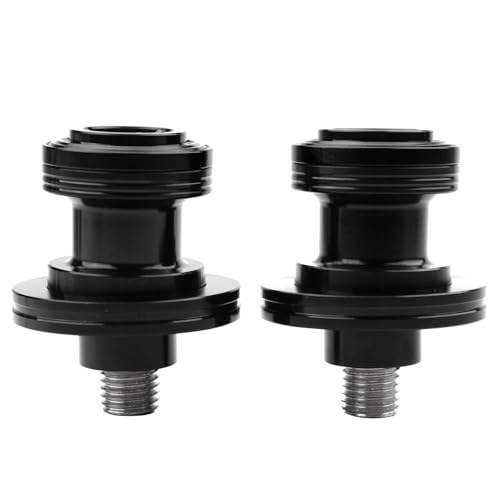 Compatible with 450MT 450NK 450SR 800MT 675SR-R 675SR 700CLX 650GT 800MT-X 650NK Motorcycle M10 Swingarm Spools Rear Stand Screws Sliders (Black) - color: Black