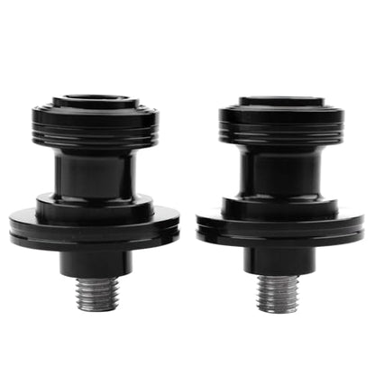 Compatible with 450MT 450NK 450SR 800MT 675SR-R 675SR 700CLX 650GT 800MT-X 650NK Motorcycle M10 Swingarm Spools Rear Stand Screws Sliders (Black) - color: Black