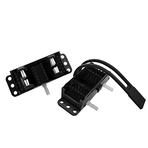 Motorcycle Chain Cleaner Kit Sprockets Scrubber Wash Tools Cleaning Brushes Gear Cleaner Tool Universal Motorbike Chains Lube Device (Black) - color: Black