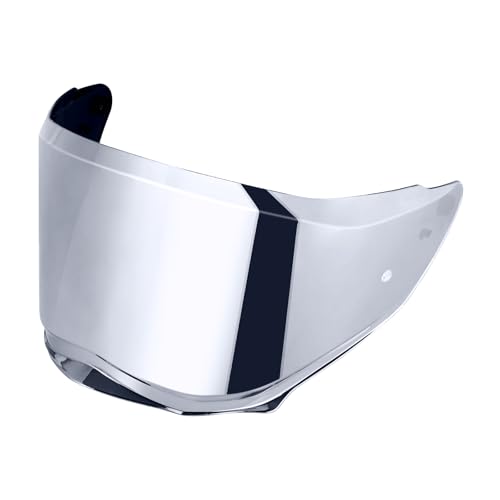 Helmet Visor for Sedici Duale Helmet Shield Mips Parlare for SEDICI Forged Carbon Helmets Replacement Shield (Light Silver) - color: Light Silver