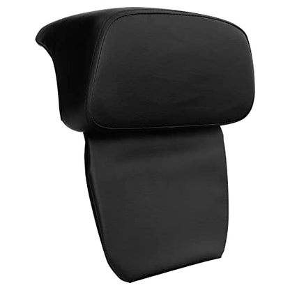 XFMT 5.5" Gunship Gray Razor Trunk W/Backrest Pad + Chrome Mount Rack + Docking Kit For Harley Touring Road King Street Glide Road Glide Electra Glide Ultra Classic 2014-Later - color: Gunship Gray Set 7