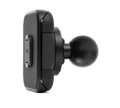 Peak Design Mobile Ball Mount Adapter, Locking, Non-Charging, SlimLink Mounting Technology, Push Button Release, Works with 20mm Ball-and-Socket Phone Mount for Car, Truck, Motorcycle, Boat and More