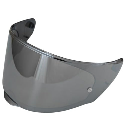 Assault Helmet Visor,Motorcycle Helmet Face Shield Compatible with Assault/Rapid/Stream/FF320/FF353/FF328/FF800 (Silver) - color: Silver