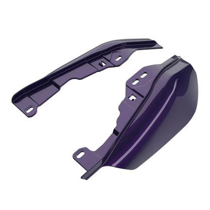 Advanblack 2025 Road Glide Mid Frame Air Deflectors Heat Shields Deflector for Harley Touring '09-'25 Harley RG, Street Glide, Road King (Mystic Shift) - color: Mystic Shift