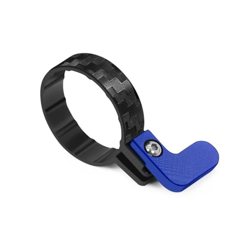 Motorcycle Cruise Throttle Assist, 5/4" 32mm Universal Motorbikes Handlebar Throttle Mounted Assist Oil Control for Street Bike Sport Off Road Scooter Naked ATV Electric Bike Cruiser (Blue) - color: Blue