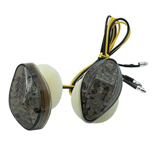 2 Pcs Motorcycle Led Flush Mount Front Turn Signal Light Replacement for Honda CBR600RR CBR1000RR 2004 2005 2006 2007 CBR 600 F4 F4i CBR900 CBR919