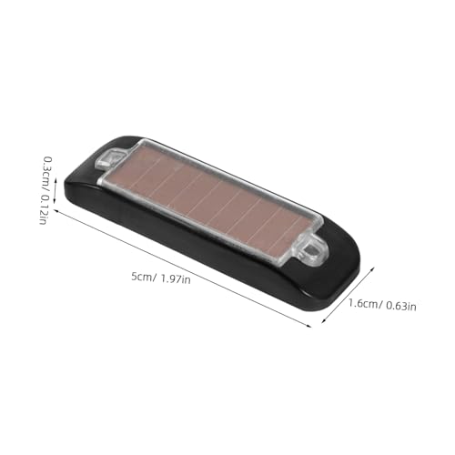 Solar Powered Strobe Light for Motorcycles Cars High Brightness Warning Light for Trucks Night Safety Light for Electric Bikes Energy Efficient Solar Charging