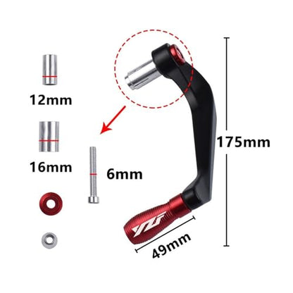 Handguard Motorcycle Handlebar Grips Guard Brake Clutch Lever Protector for Yam&aha YZF R1 R6 2005 2006 2007 2008 2009 2010 2011 2012 2013, Green - color: Green