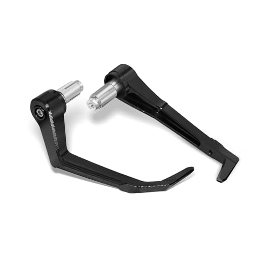 MFGZD CNC Brake Clutch Lever Guards,Universal Motorcycle Handguards For Ninja500 ZX6R ZX10R Z650 R7 R1 R6 CBR650R CBR500RR CBR600RR CBR1000RR MT09 GSXR600/750/1000 GSX-8R GSXS950 etc - color: Black