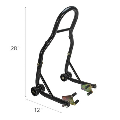 Extreme Max 5600.3211 Sport Bike Motorcycle Front & Rear Spool-Style Lift Stand - Fits Most Yamaha, Honda, Kawasaki, Suzuki, Ducati, BMW