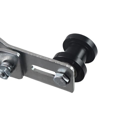 Chain Tensioner Adjuster W/8mm chain tensioner Guide wheel for 49cc 60cc 66cc 80cc Engine Motorized Bicycle Dirt Bike ATV bicycles（Black） - color: black