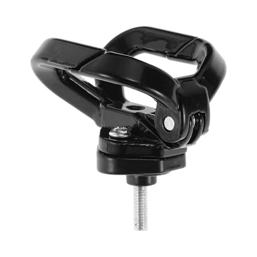 Universal Motorcycle Helmet Hanger Hanging Scooter Pothook Hook Electric Scooter Handlebar Luggage Bag Holder with Double Claw Hook for Most Moped Scooters Bicycles Black 1 Pc
