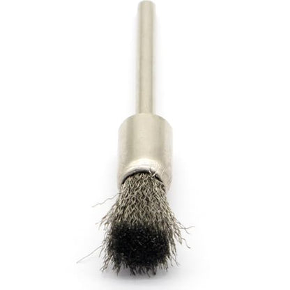 20PCS Wire Brushes - Metal Rust Removal, Polishing, Cleaning - 8mm Diameter, 3mm Shaft - Removes Burrs, Dust, and Oxide Layer - Handles Rough Surfaces - Designed for Industrial and DIY Enthusiasts - style: Wire Brush 3*8mm 20PCS