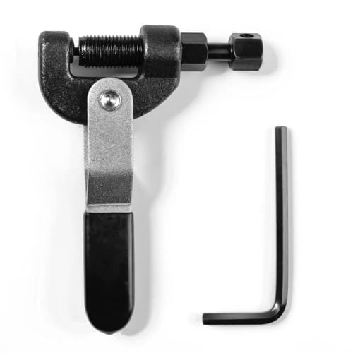 Heavy Duty Portable Chain Breaker Riveting Tool for Motorcycle ATV Dirt Bike Scooter Bicycle Tractor Chain Break # 420, 428, 520, 525, 528, 530,Motorcycle Repair Kit