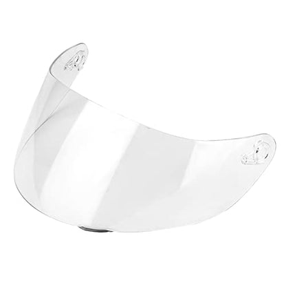Motorcycle Helmet Visor Lens, Durable Anti Fog High Flexibility Full Face Windshield Protective Cover Replacemen for K1 K3 SV K5 K5‑S(Transparent) - color: Transparent
