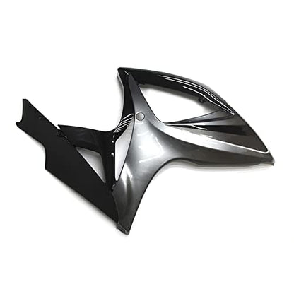 FLPRO ABS Plastic Full Fairing Kit Fit for Suzuki 06 07 GSXR600 GSXR750 K6 2006 2007 GSX-R600 GSX-R750 Fairings Injection Mold Motorcycle Bodywork Gloss Grey Black Cowlings - color: Grey Black