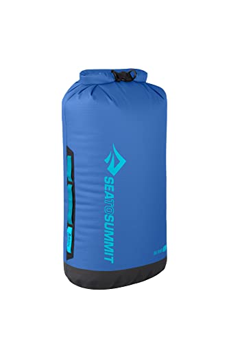 Sea to Summit Big River Dry Bag, Heavy-Duty Dry Storage, 35 Liter, Surf Blue - color: Surf Blue, style: 35 Liter