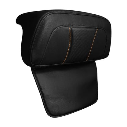 Razor Chopped Trunk Backrest Pad Fits Harley Touring 2014-2023 Tri Glide Road King Street Glide Electra Glide Pack - color: Style C# 2